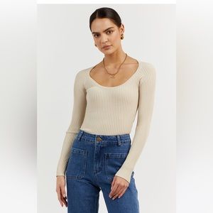 Dissh Victoria Top in Stone